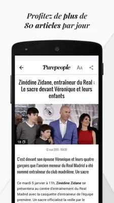 PurePeople android App screenshot 13